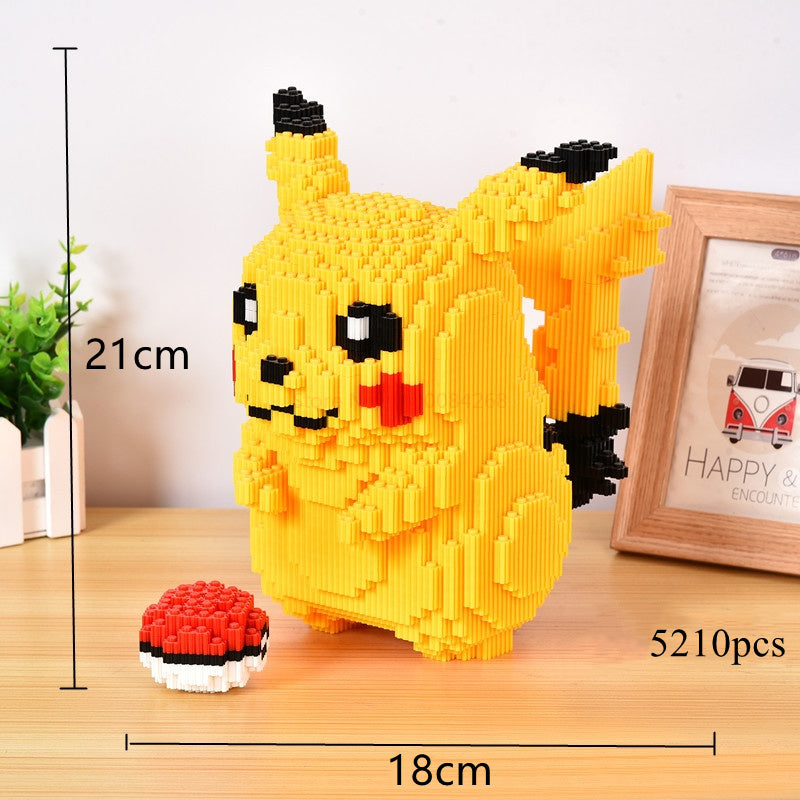 Pikachu z Mikro Klocków