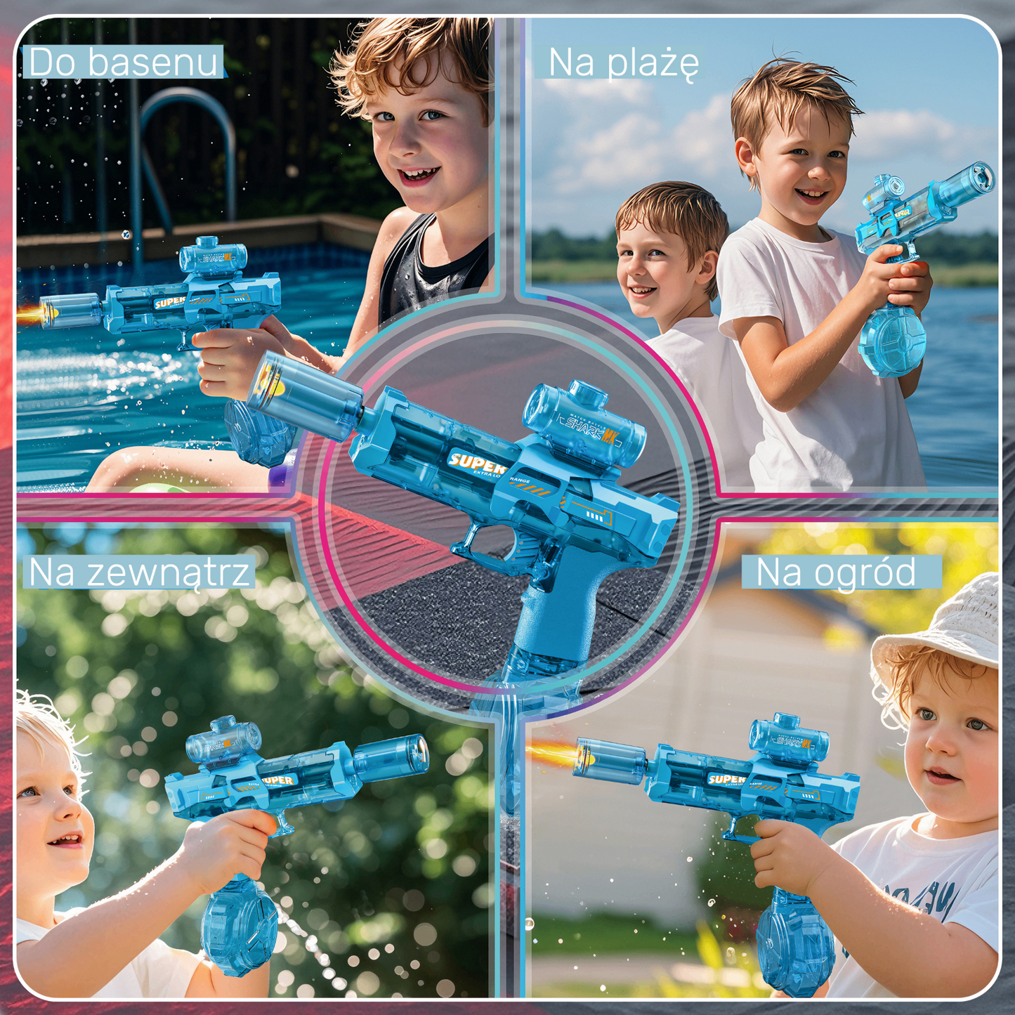 Elektryczny Pistolet Wodny