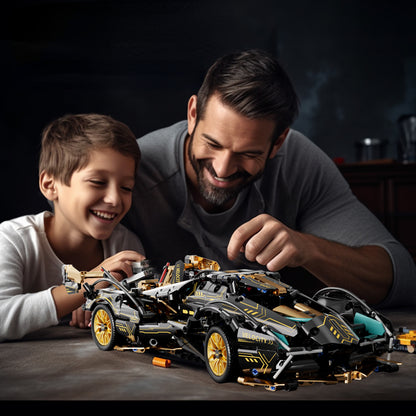Czarny V12 Roadster